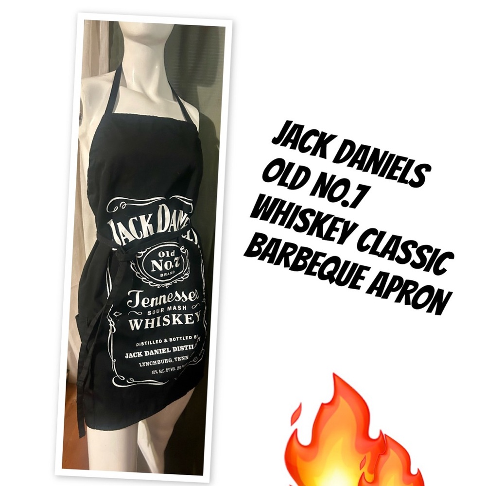 Jack Daniels Black Whiskey Apron